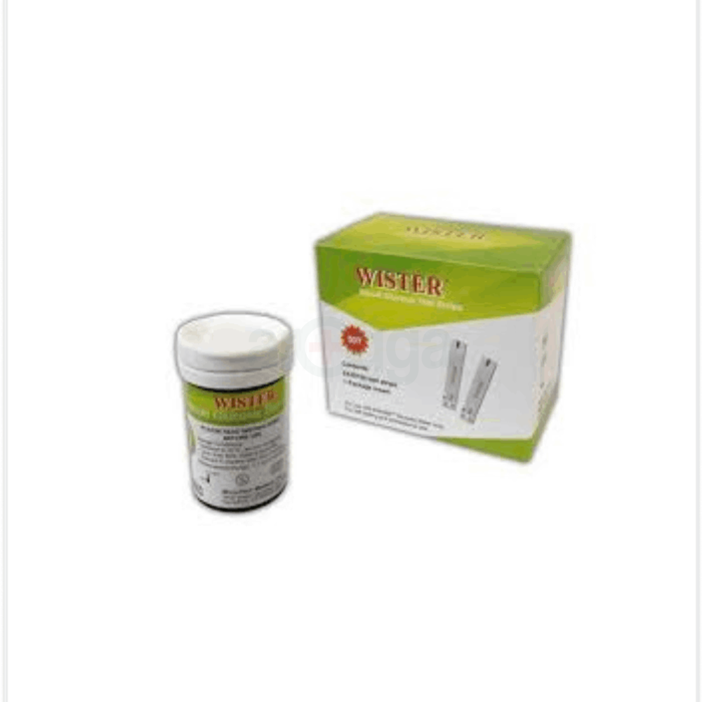 Wister Blood Glucose Strip 25's Pack  