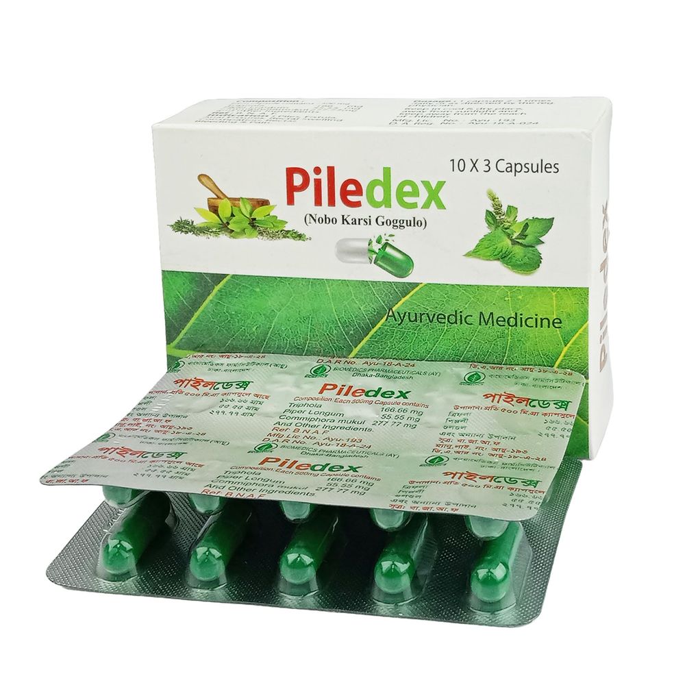 Piledex 500mg capsule