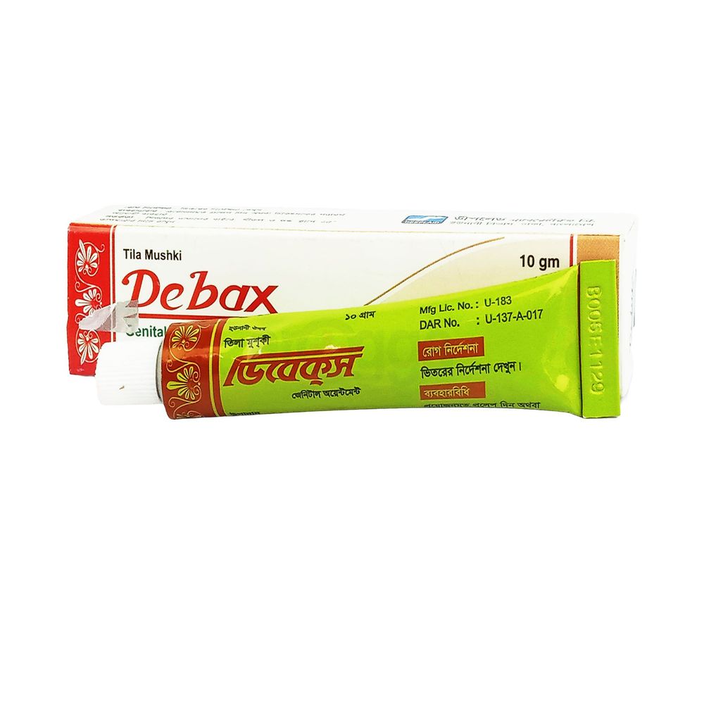 Debax Genital Ointment 10gm  