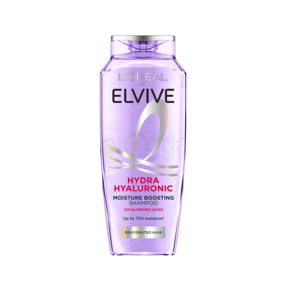 Loreal Paris Elvive Hydra Hyaluronic Moisture Boosting Shampoo for Dehydrated Hair (Made in France)  
