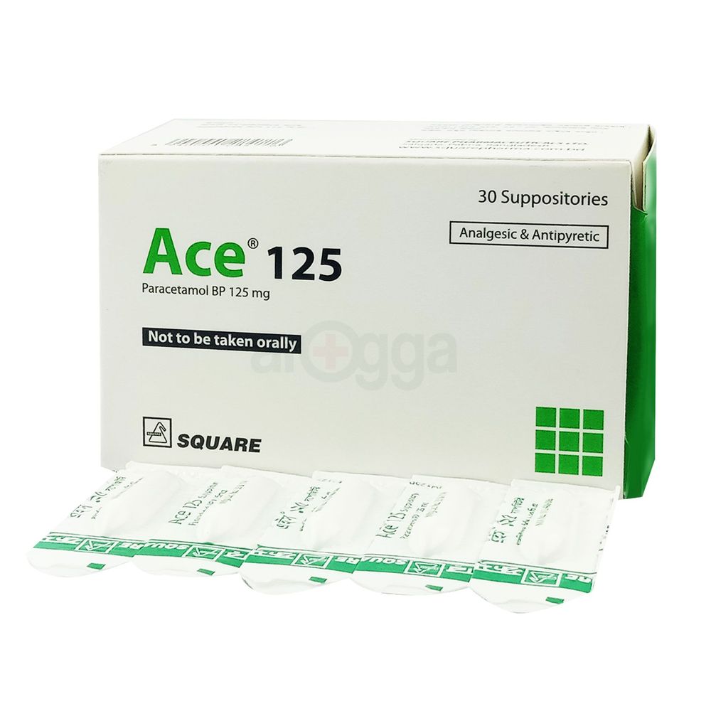 Ace 125 Suppository 125mg suppository