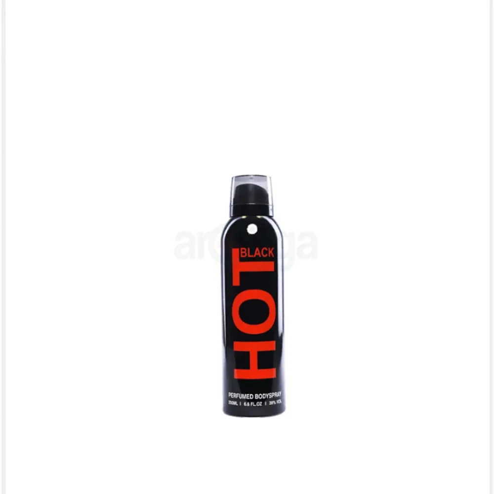 Black Hot Perfumed Body Spray 200ml (Red)  