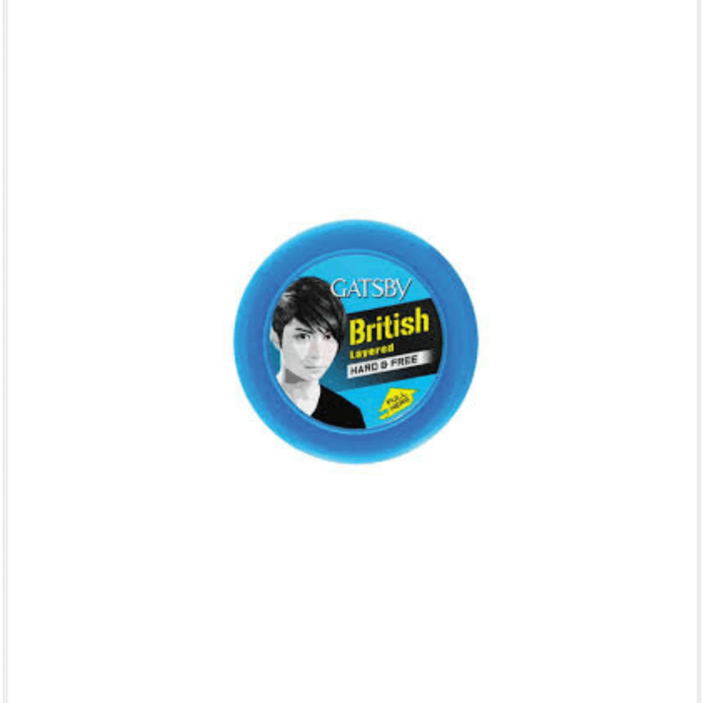 GATSBY Wax British Hard Free 75gm  