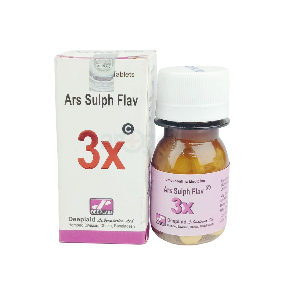 Ars Sulph Flav c 3X  