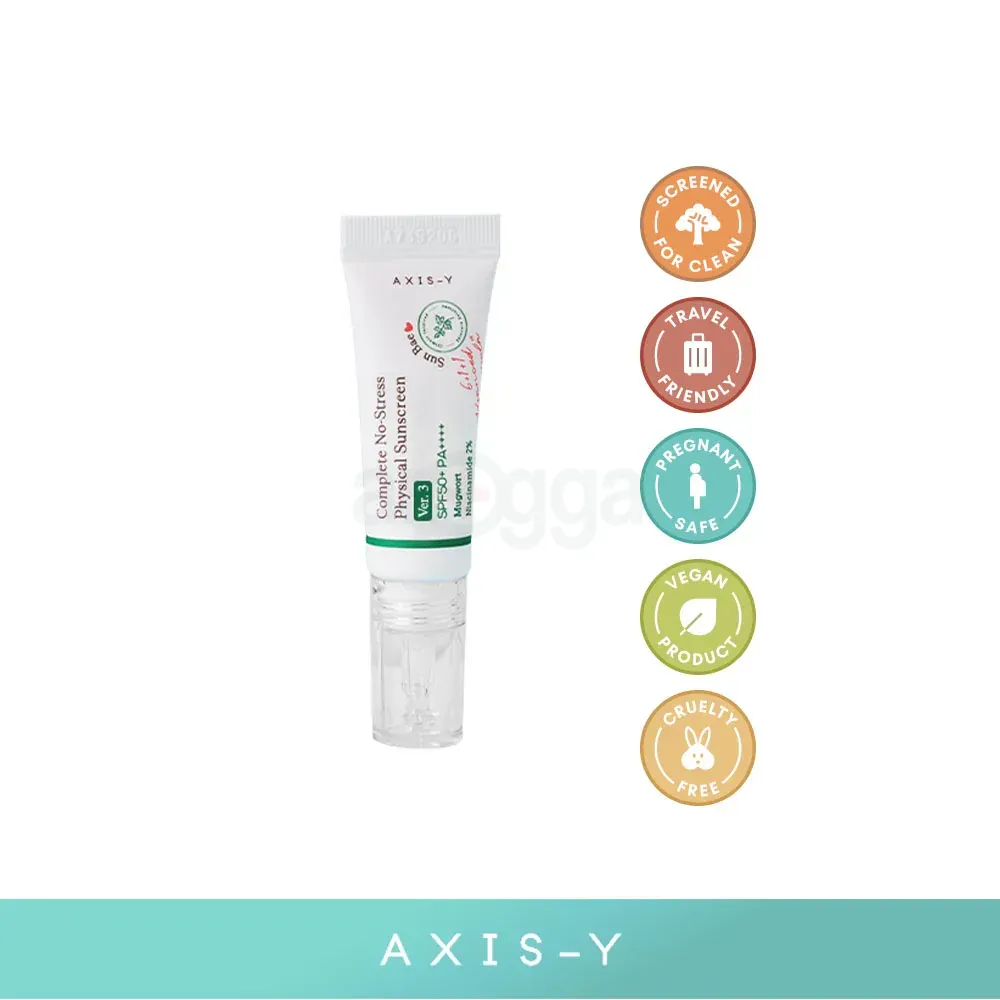 Axis- Y Complete No Stress Physical Sunscreen SPF50+ PA++++ (Ver.3)  