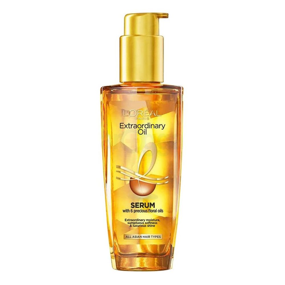 Loreal Paris Elseve Extraordinary Oil Serum with 6 precious Floral Oils for All Asian Hair Types  