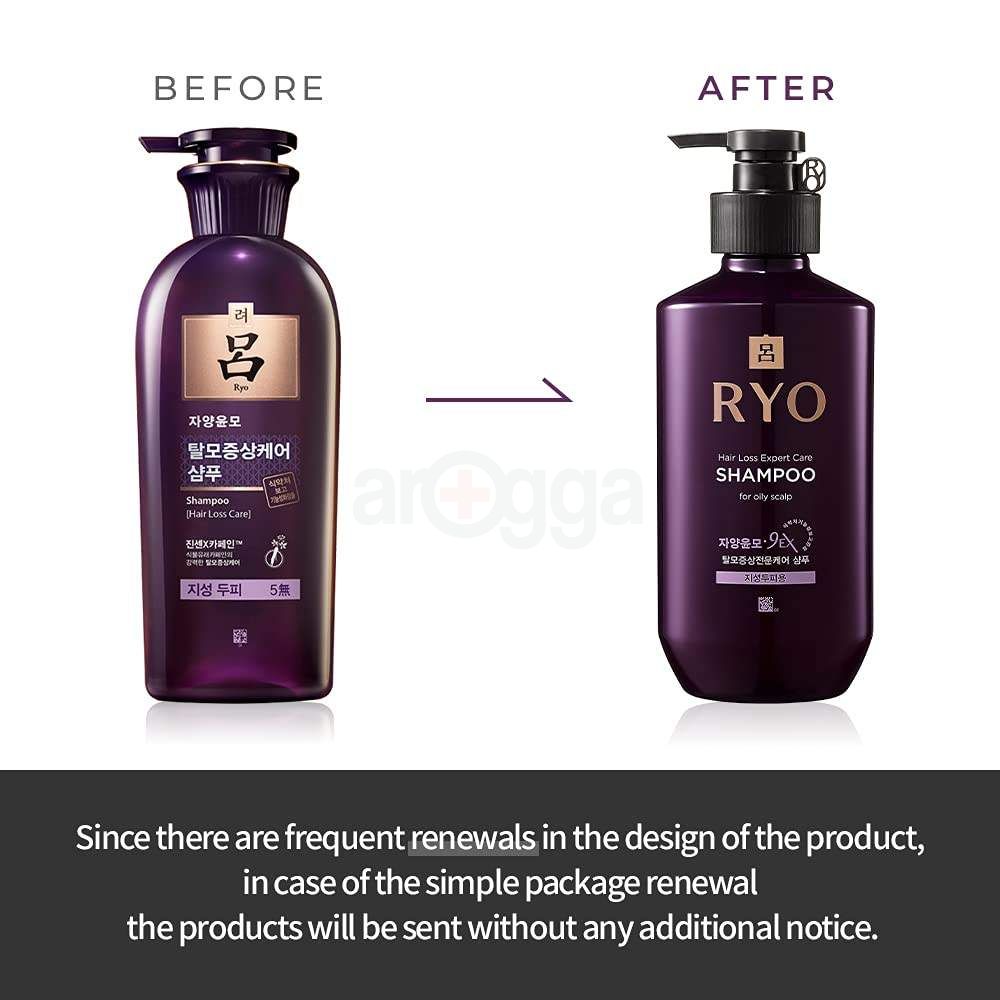 Ryo Hair Loss Expert Care Shampoo for Oily Scalp  