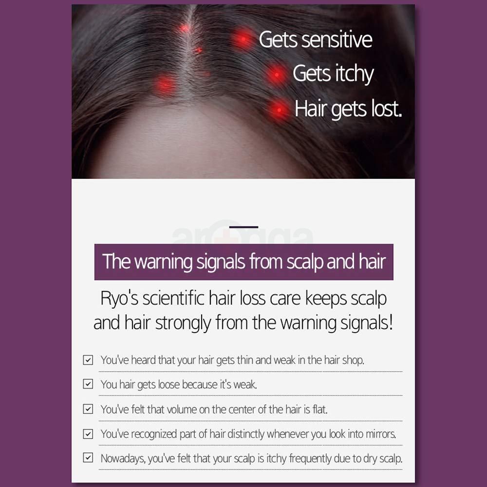Ryo Hair Loss Expert Care Shampoo for Oily Scalp  