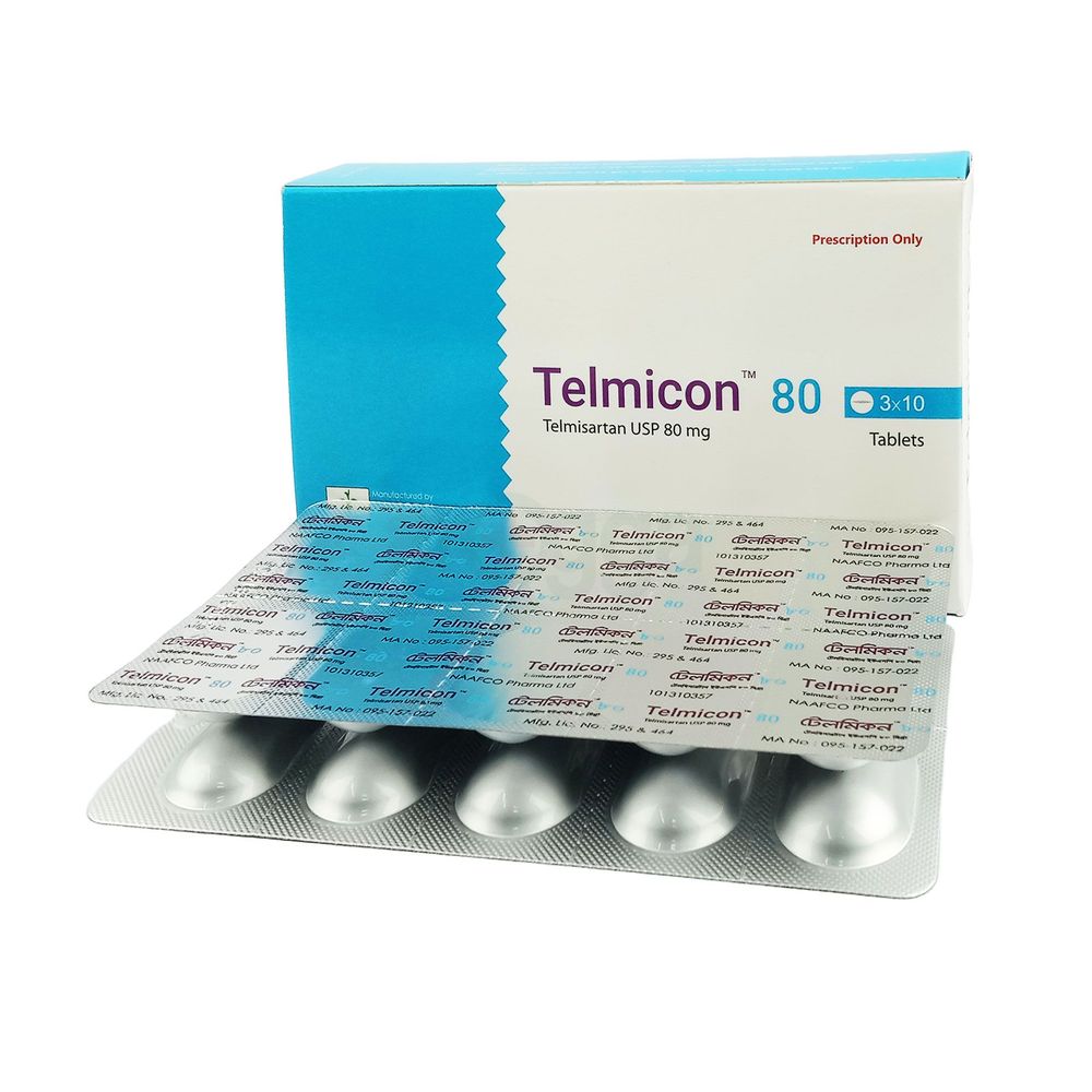 Telmicon 80mg tablet