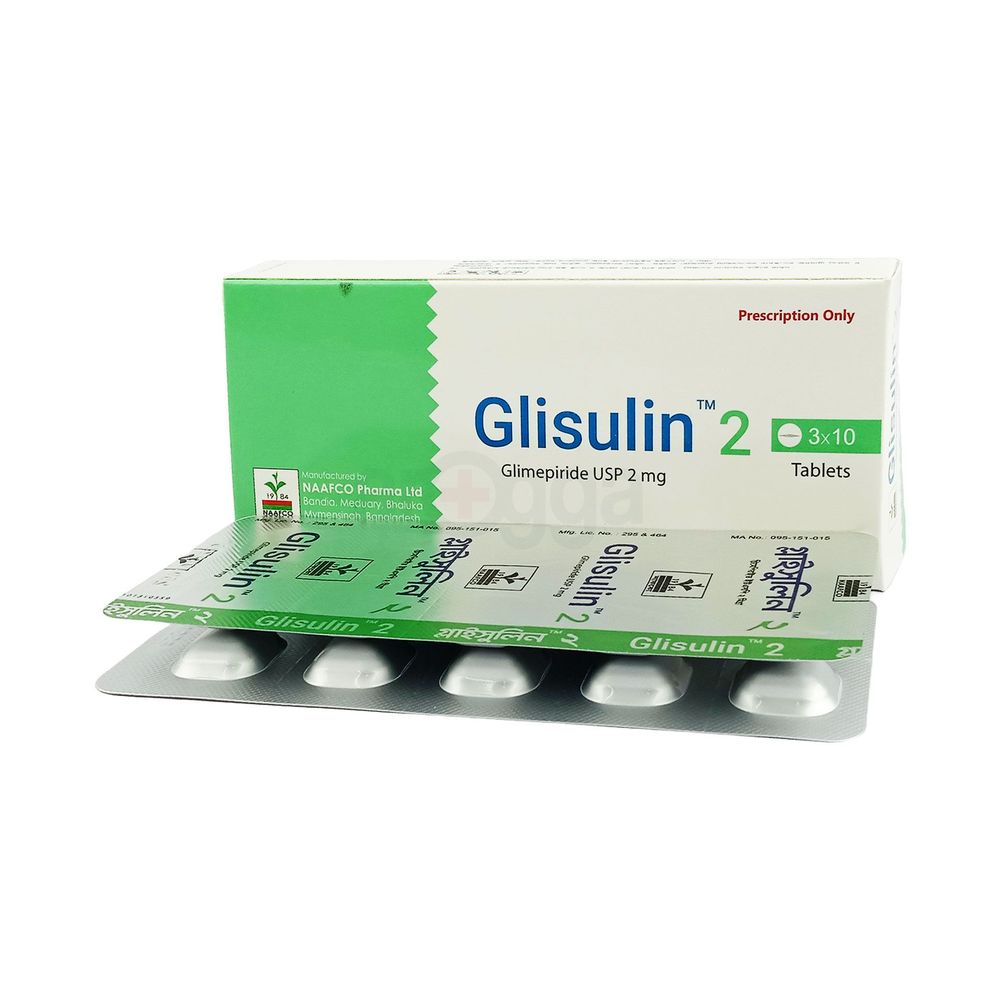 Glisulin 2mg tablet