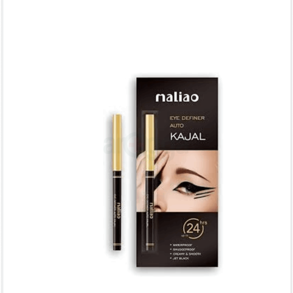 Maliao Waterproof Jet Black Kajal1.20g  