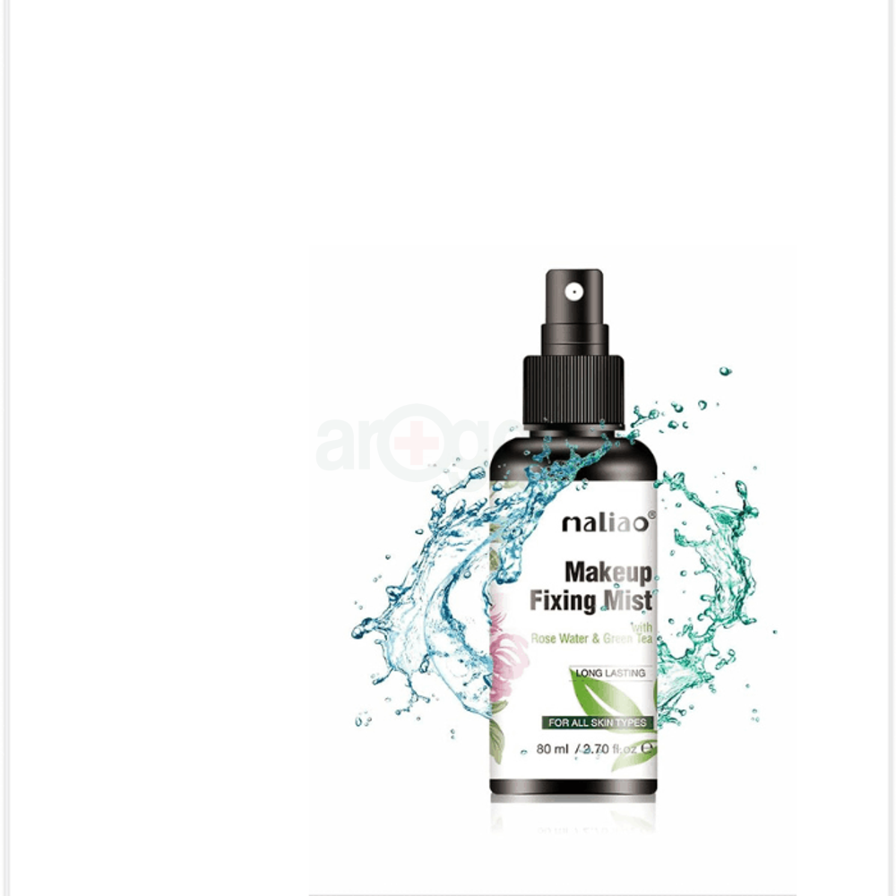Maliao Long Lasting Makeup Fixing Mist with Rose Water and Green Tea- 80ml  