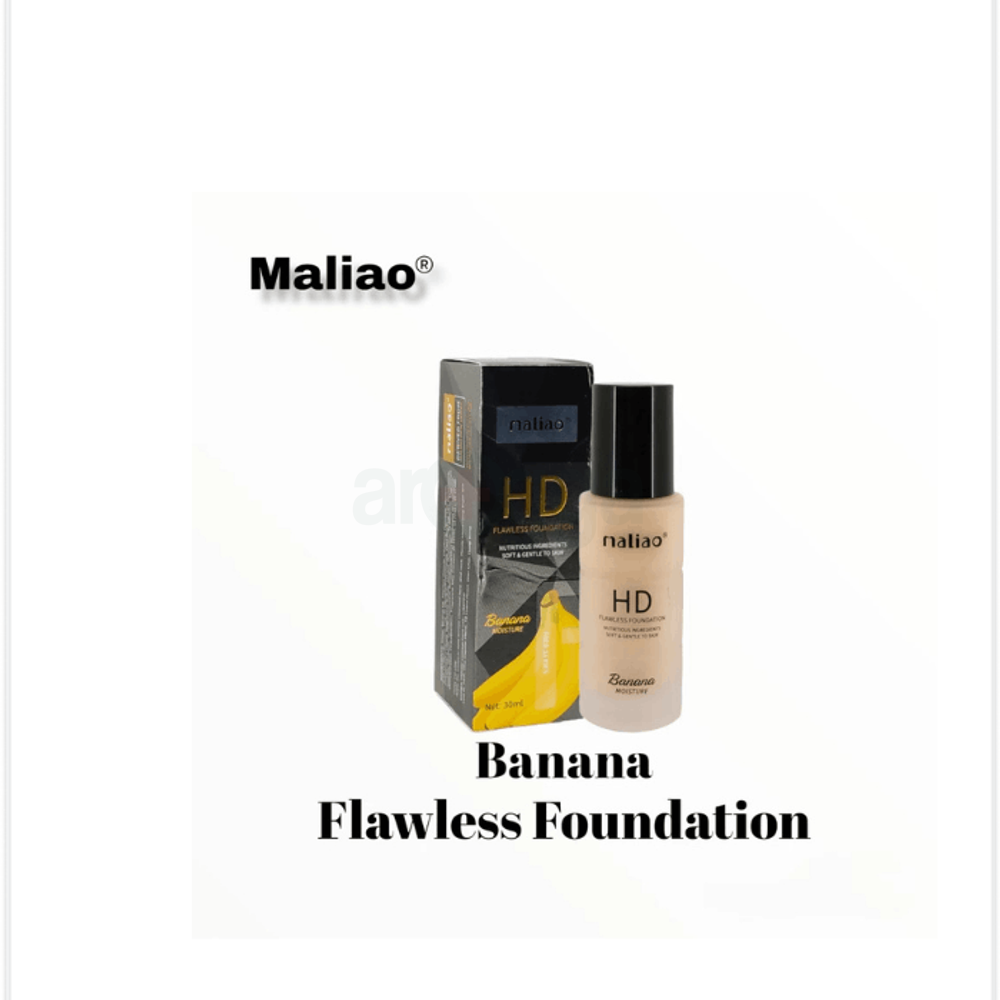 Maliao HD Banana Moisture Flawless Foundation (Shade 03)  