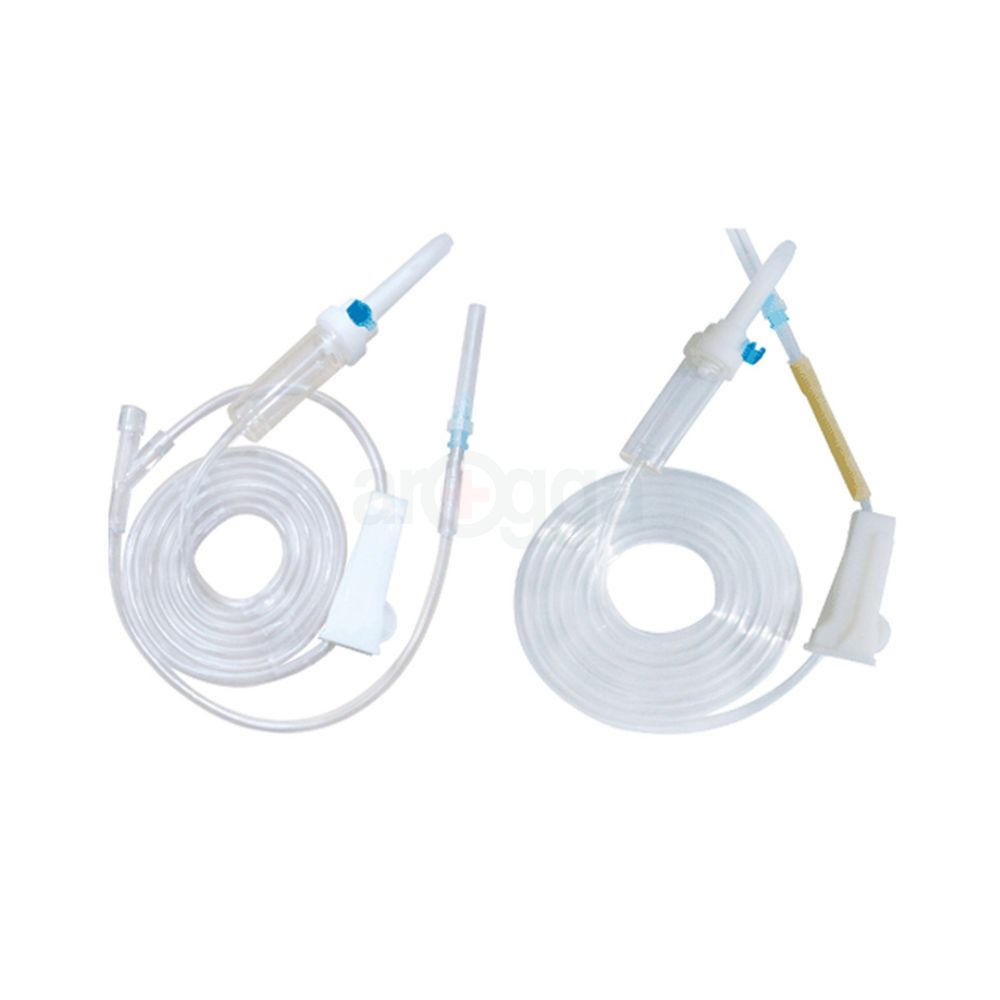 IV Infusion Set, Non Vent with Scalp Vein Set without Extra Needle  