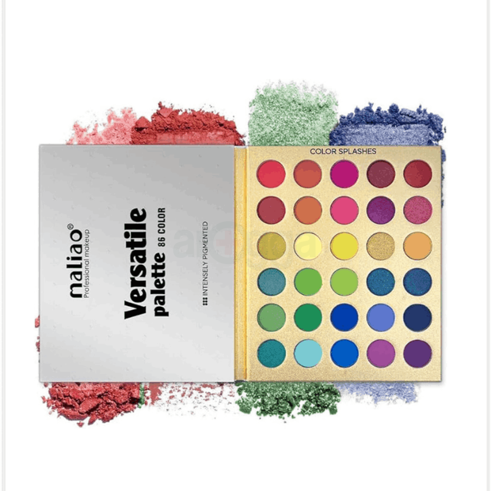Maliao Versatile Palette - 86 Shades for Eyes, Lips, and Face  