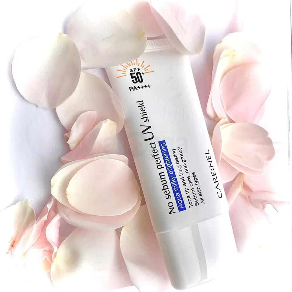 CARE:NEL No Sebum Perfect UV Shield SPF50+ PA++++ 50ml  