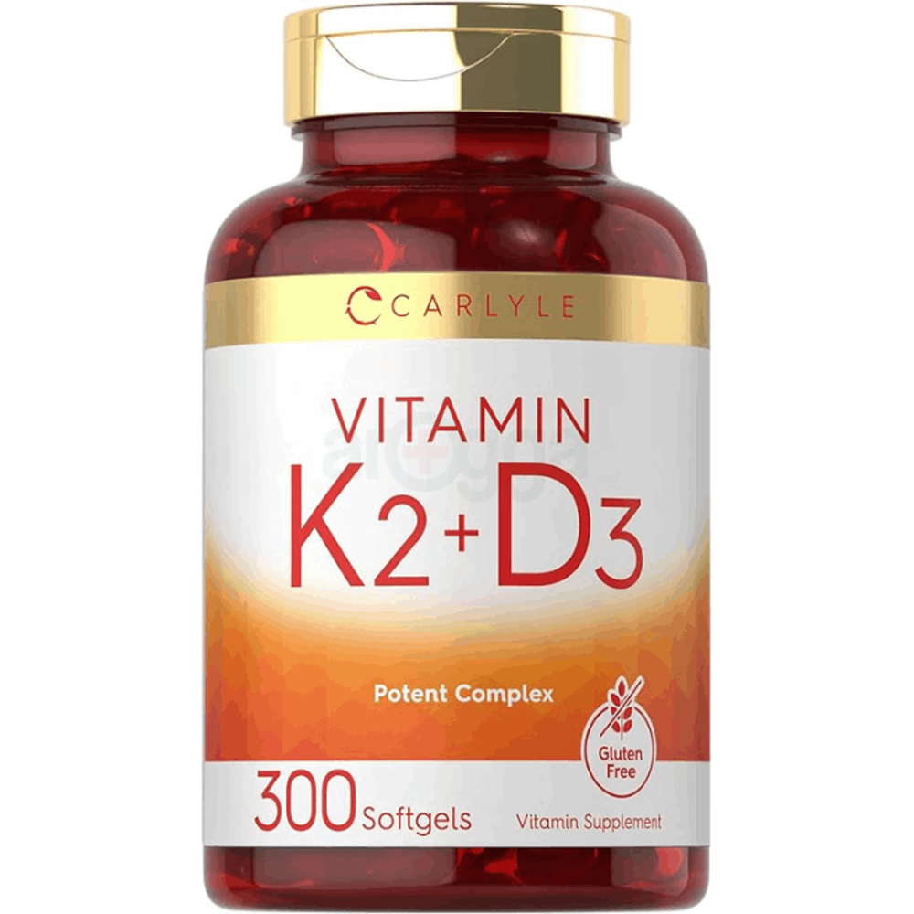 Carlyle Vitamin K2 and D3 300 Softgels  