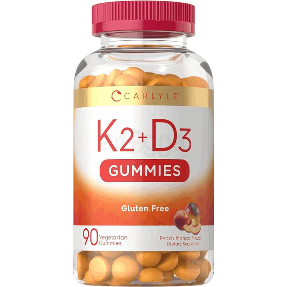 Carlyle Vitamin D3 K2 Gummies | 90 Count   