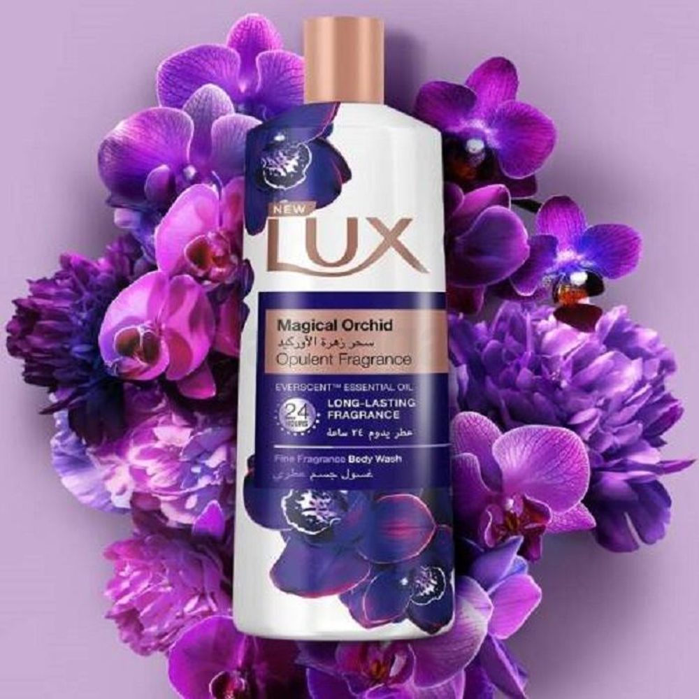 Lux 24hr Magical Orchid Long Lasting Fragrance Body Wash 450ml  