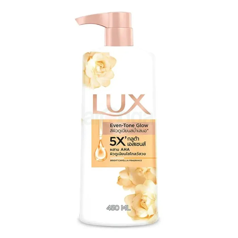 Lux 5X Even Tone Glow Body Wash with Bright Camella Fragrance   