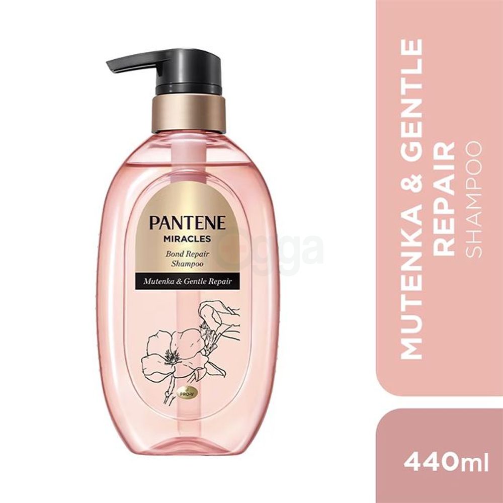 Pantene Shampoo Miracles Bond Repair Shampoo with Mutenka & Gentle Repair  