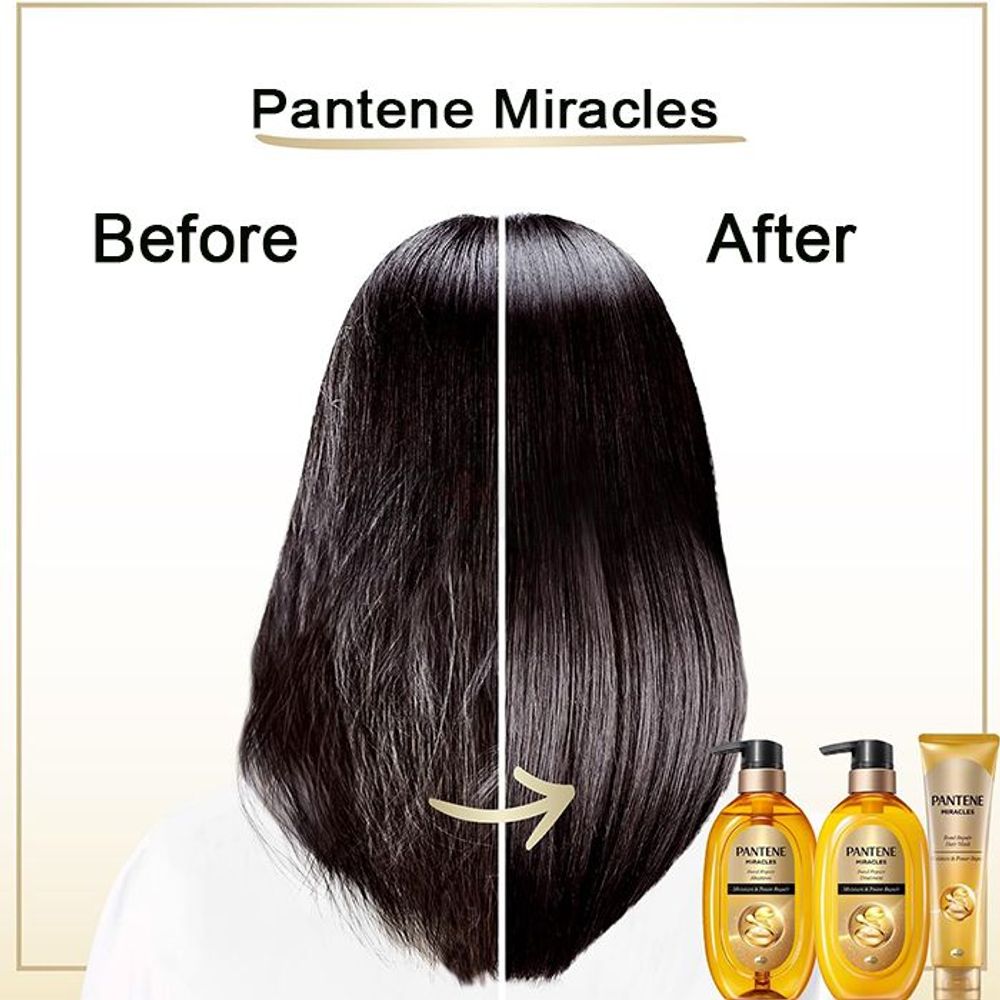 Pantene Miracles Bond Repair Shampoo with Moisture & Power Repair  