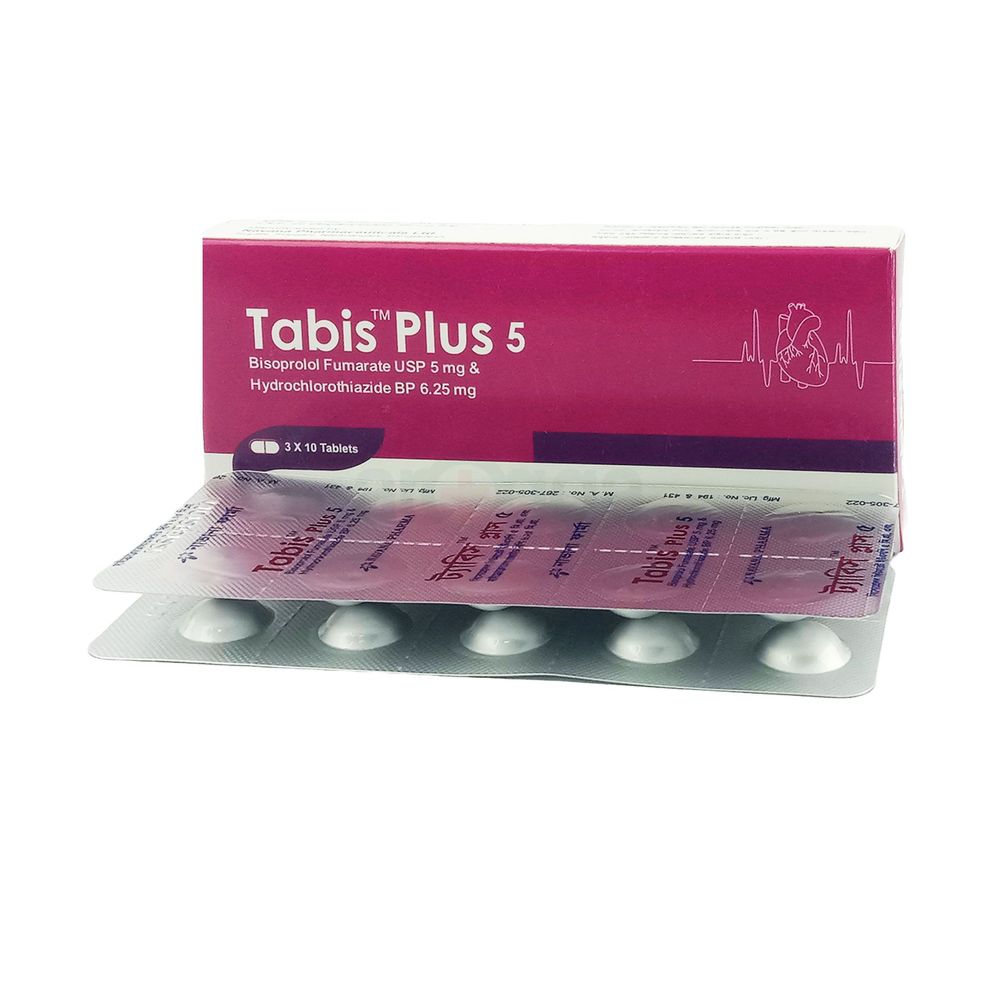 Tabis Plus 5mg+6.25mg tablet