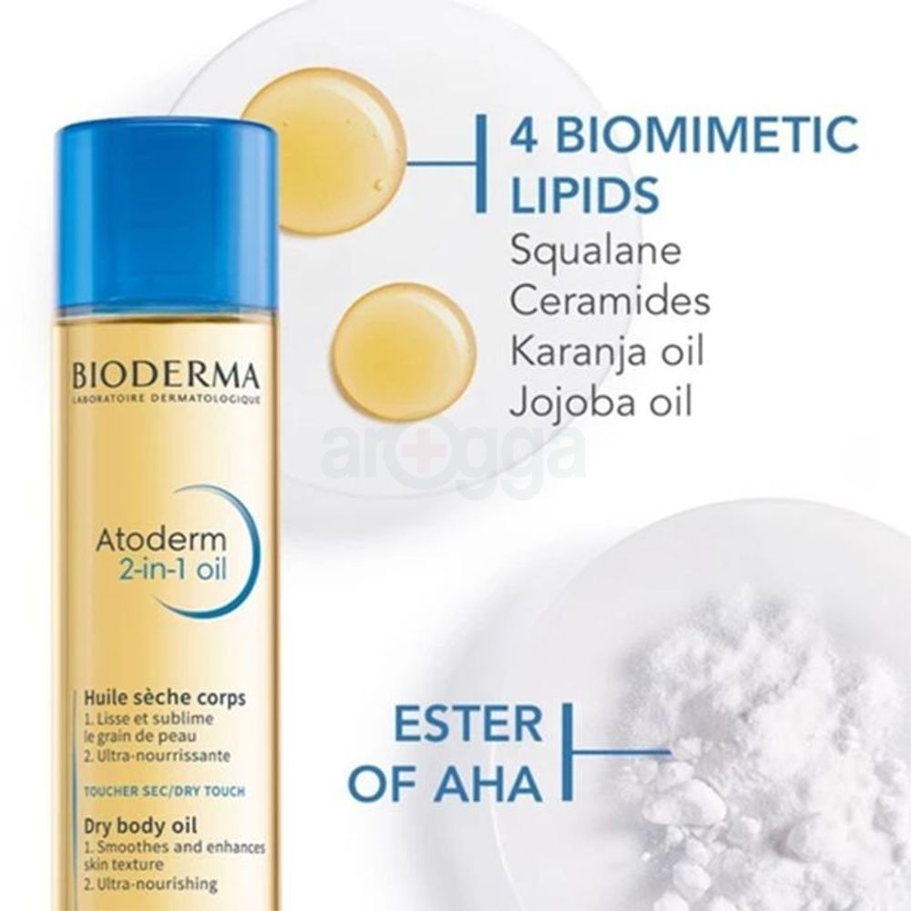 Bioderma Atoderm 2in1 Dry Body Oil 150ml  