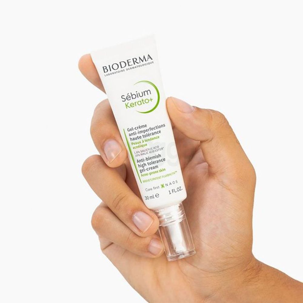 Bioderma Sebium Kerato+ Anti Blemish High Tolerance Gel Cream for Acne Prone Skin 30ml  