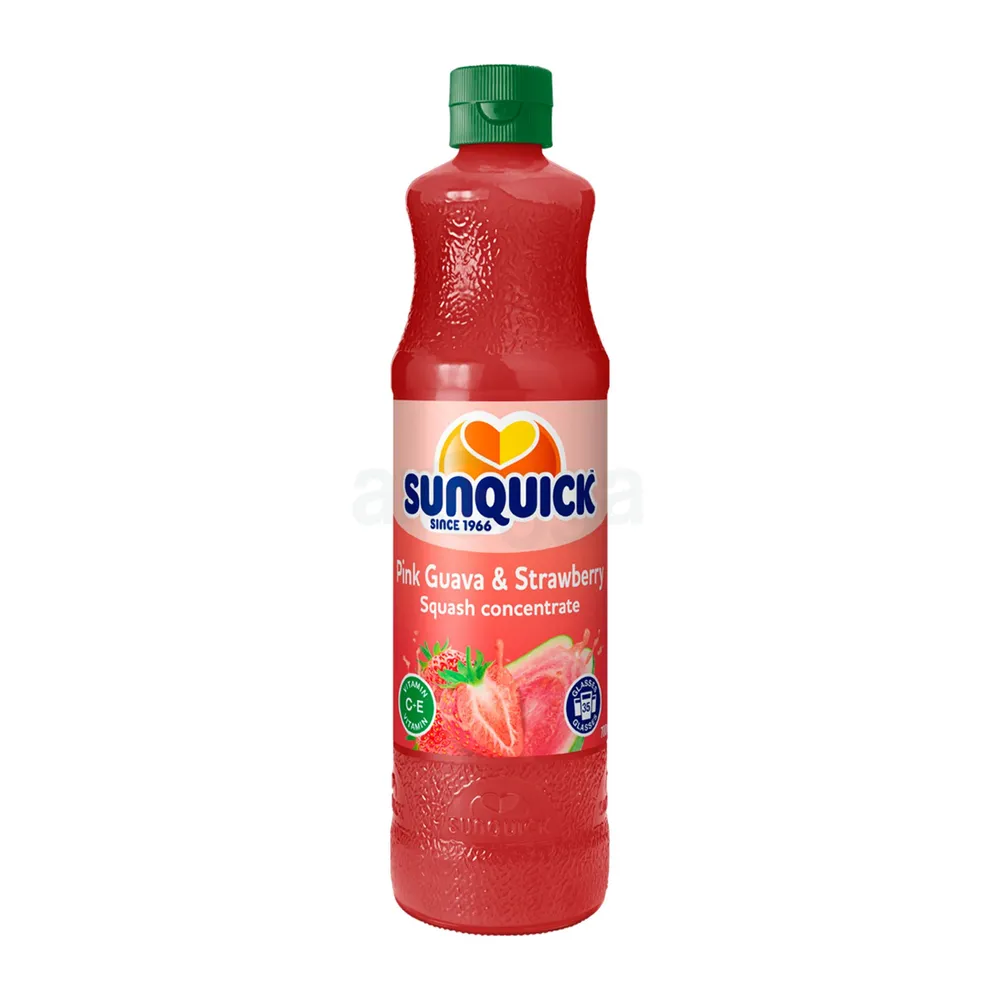 Sunquick Guava Strawberry Squash Drink Concentrate 700ml  