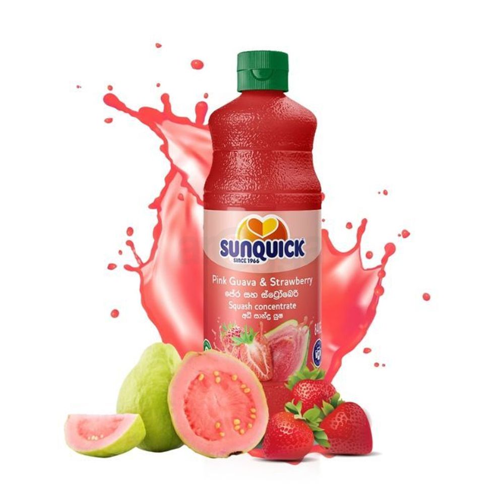 Sunquick Guava & Strawberry Squash Drink Concentrate 300ml  