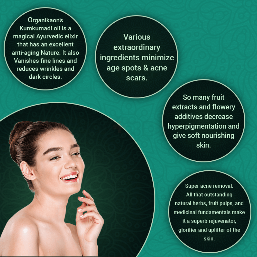 Organikaon Kumkumadi Oil 30ml  