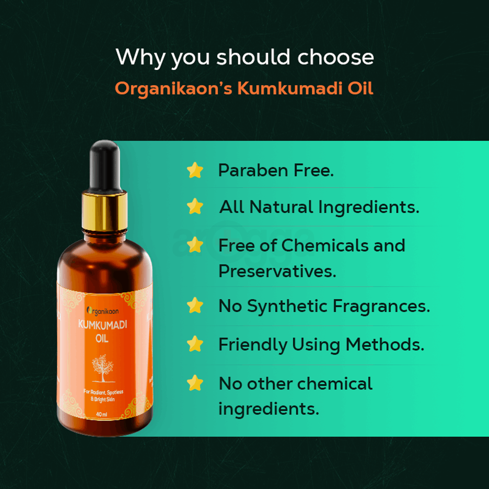 Organikaon Kumkumadi Oil 30ml  
