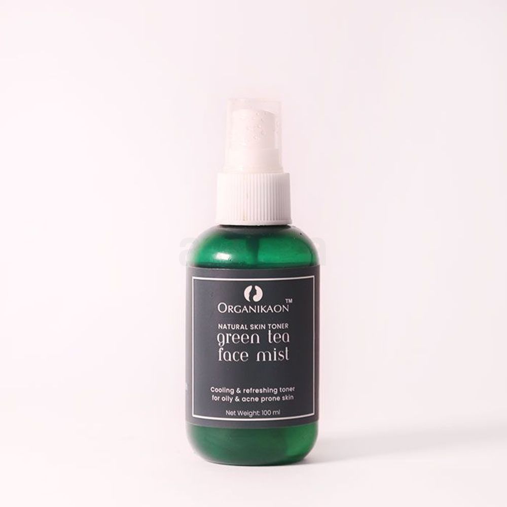 Organikaon Green Tea Face Mist for Oily and Acne Prone Skin 100ml  