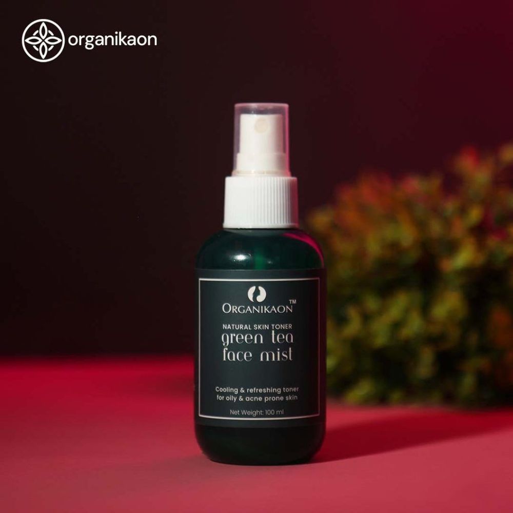 Organikaon Green Tea Face Mist for Oily and Acne Prone Skin 100ml  