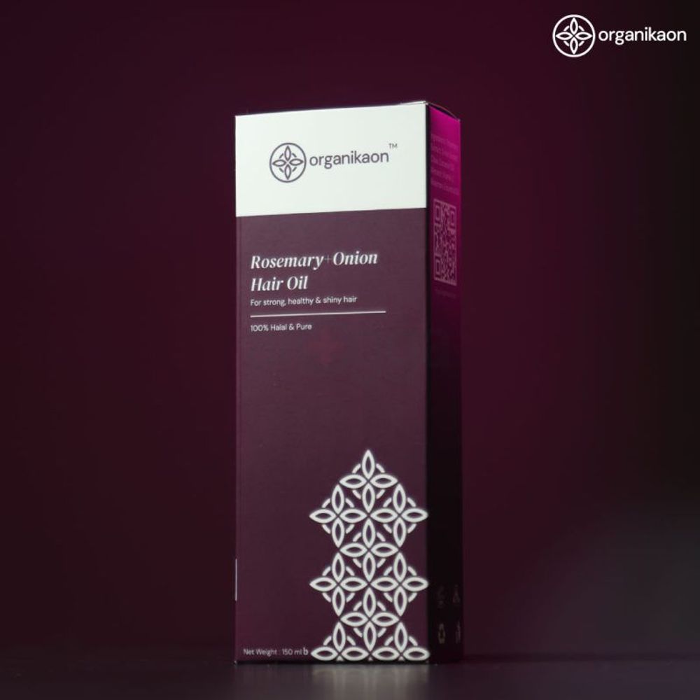 Organikaon Rosemary & Onion Hair Oil 150ml  