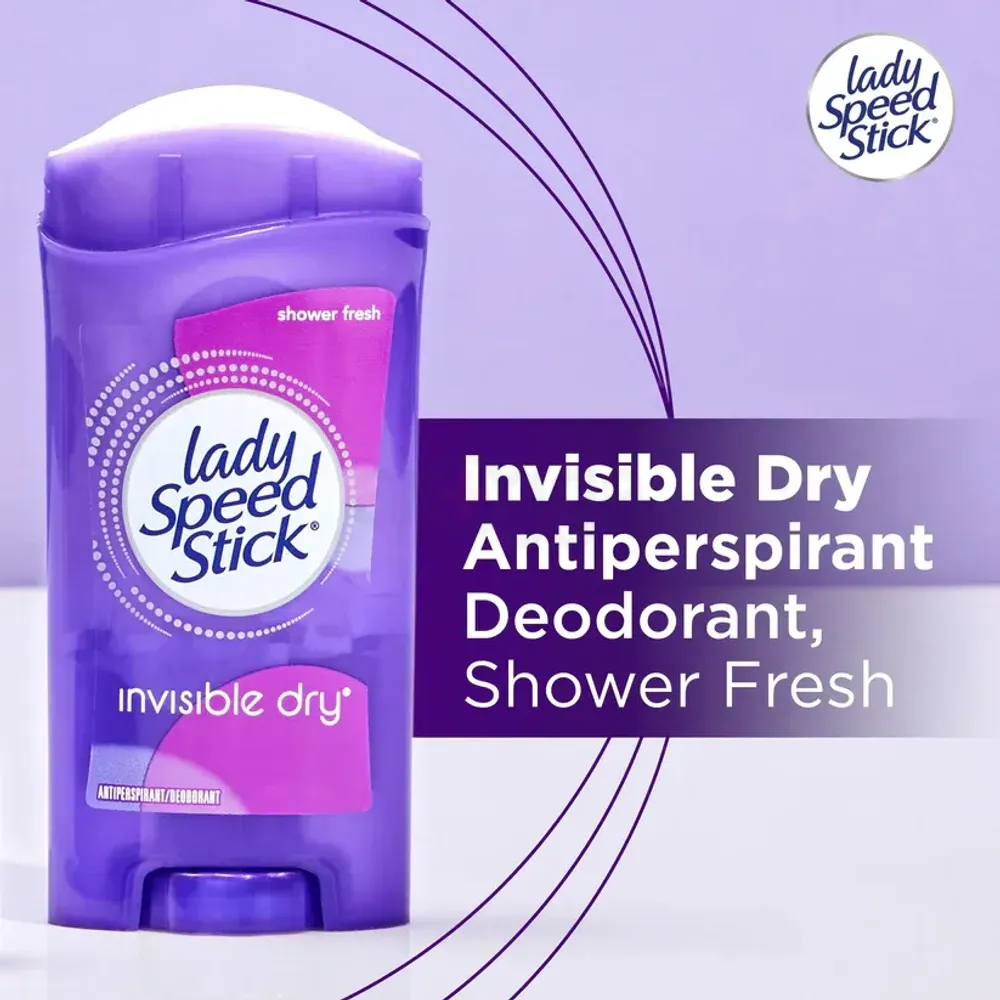 Lady Speed Stick Shower Fresh Invisible Dry Deodorant  