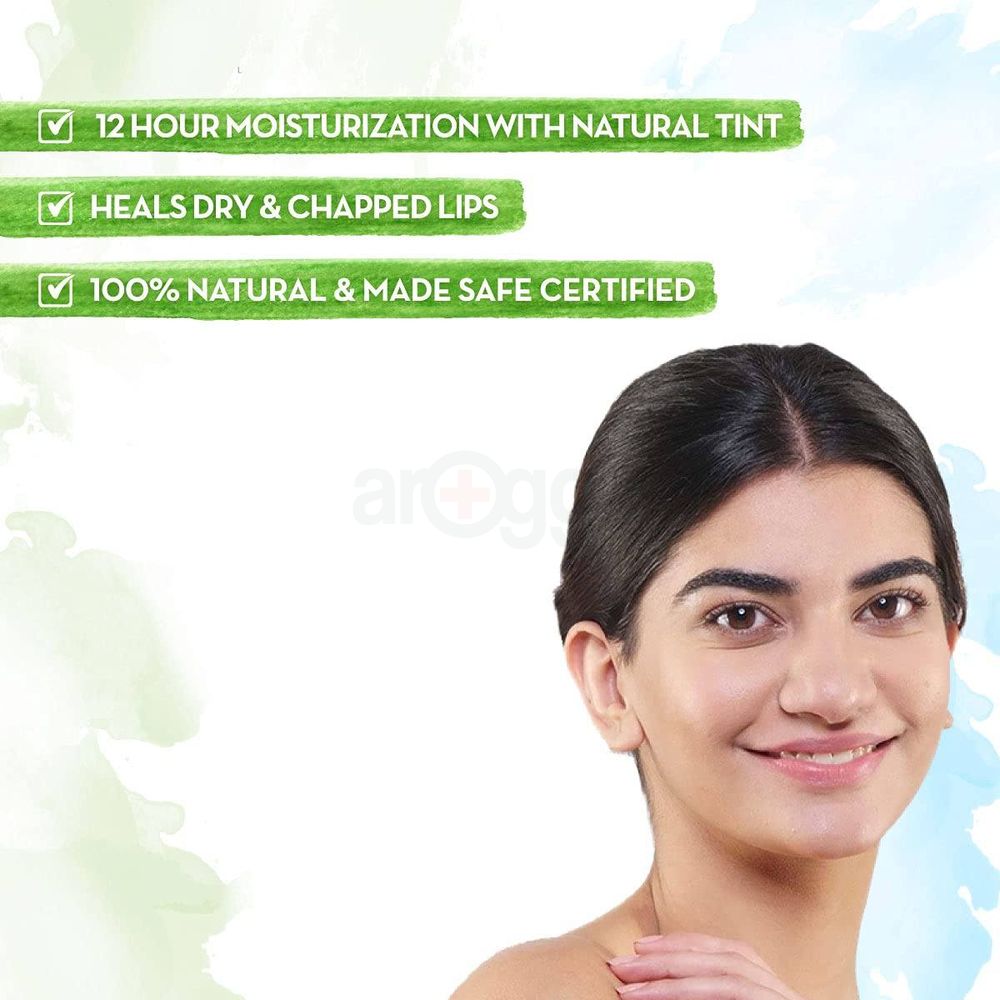 Mamaearth Nourishing Rose Tinted Natural Lip Balm 2g  