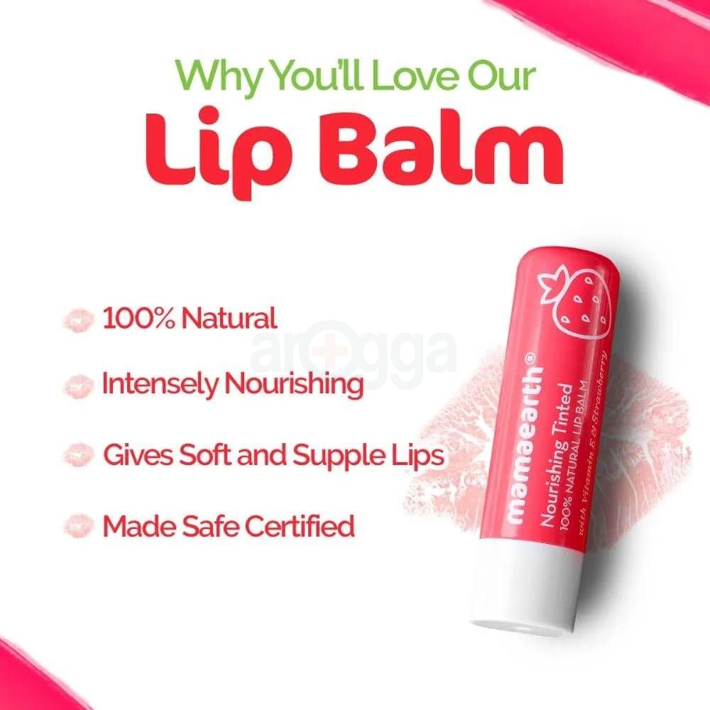 Mamaearth Nourishing Tinted Lip Balm 4gm  