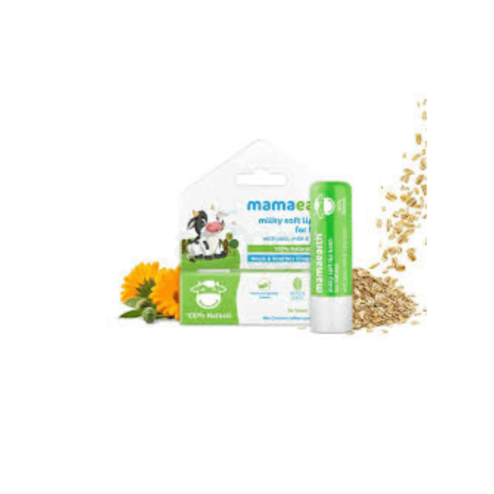 Mamaearth Milky Soft Lip Balm For Babies 4gm  