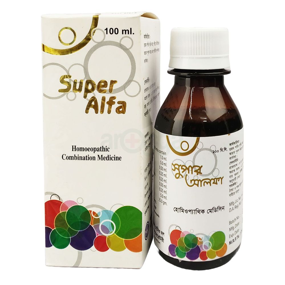 Super Alfa 100ml (National Homoeo)  