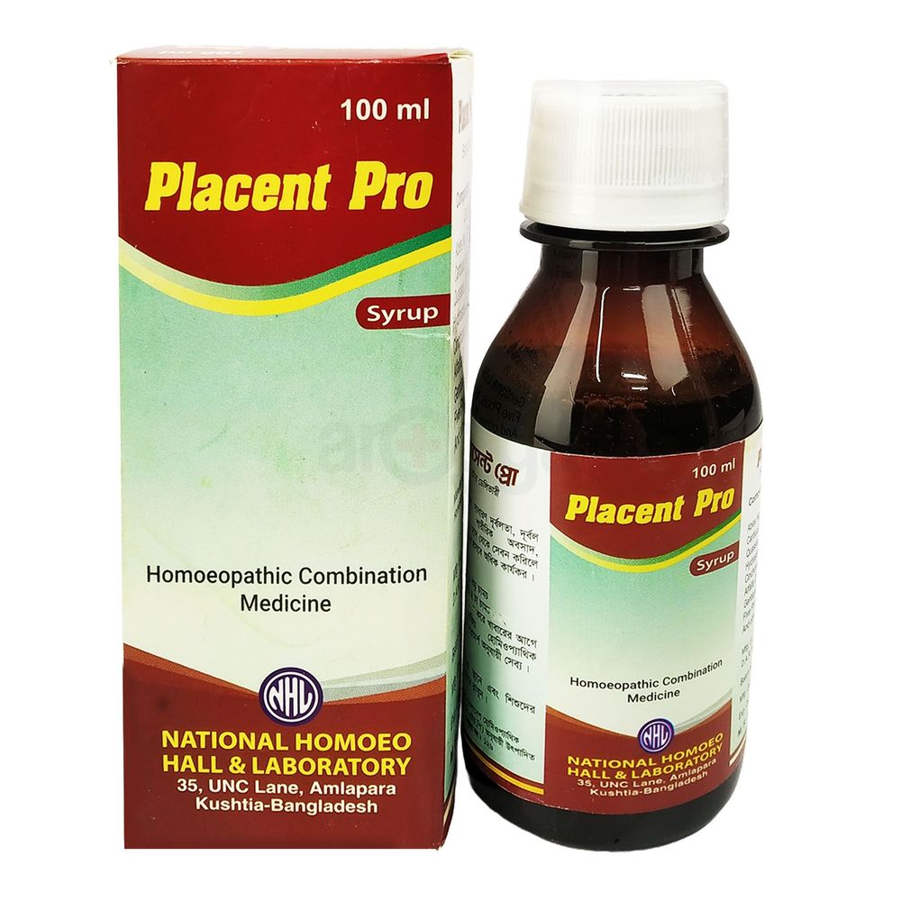 Placent Pro 100ml (National Homoeo)  
