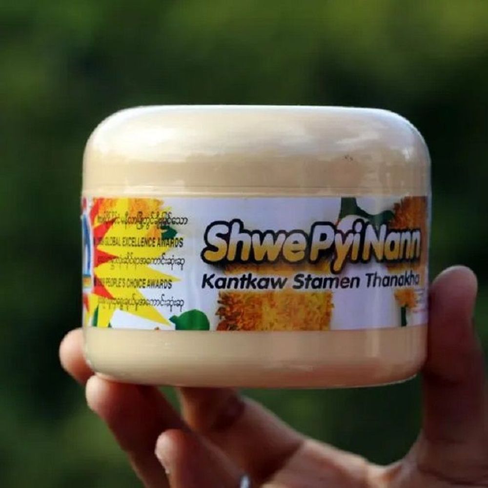 ShwePyinann Kanthaw Stamen Thanakha Face Pack 140g  