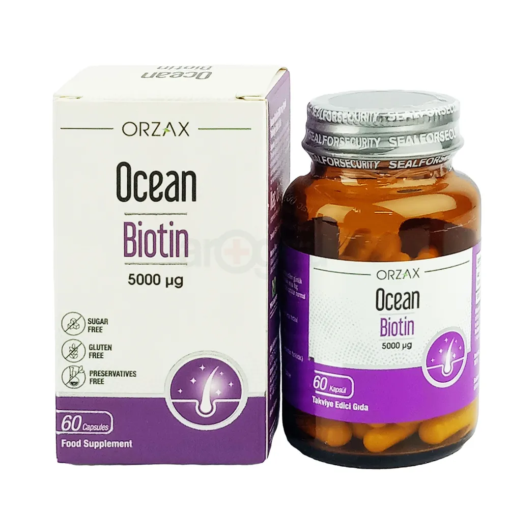 Ocean Biotin 5000 5000mcg capsule