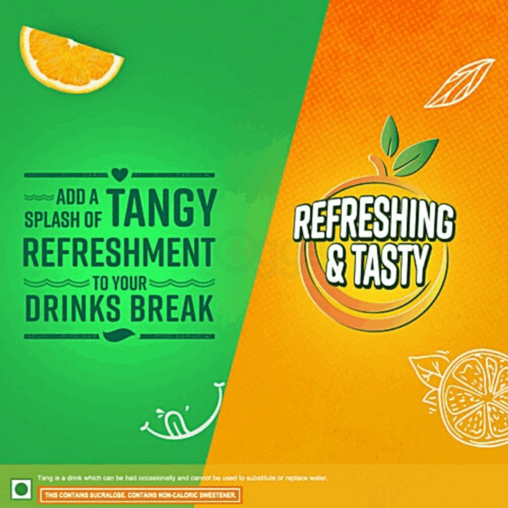 Tang Orange Flavoured Instant Drink Powder 500gm  