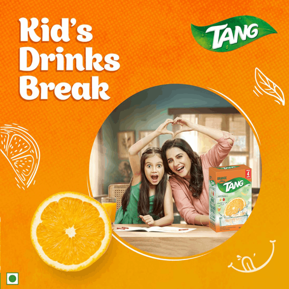 Tang Orange Flavoured Instant Drink Powder 500gm  