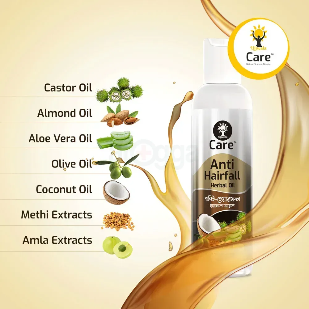 Ujjwala Care Anti Hairfall Herbal Hair Oil 200ml  