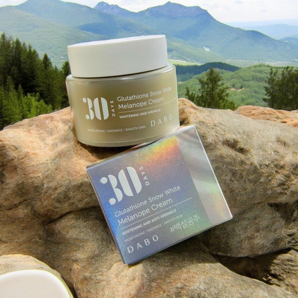 Dabo 30 Days Glutathione Snow White Melanope Cream 100ml  
