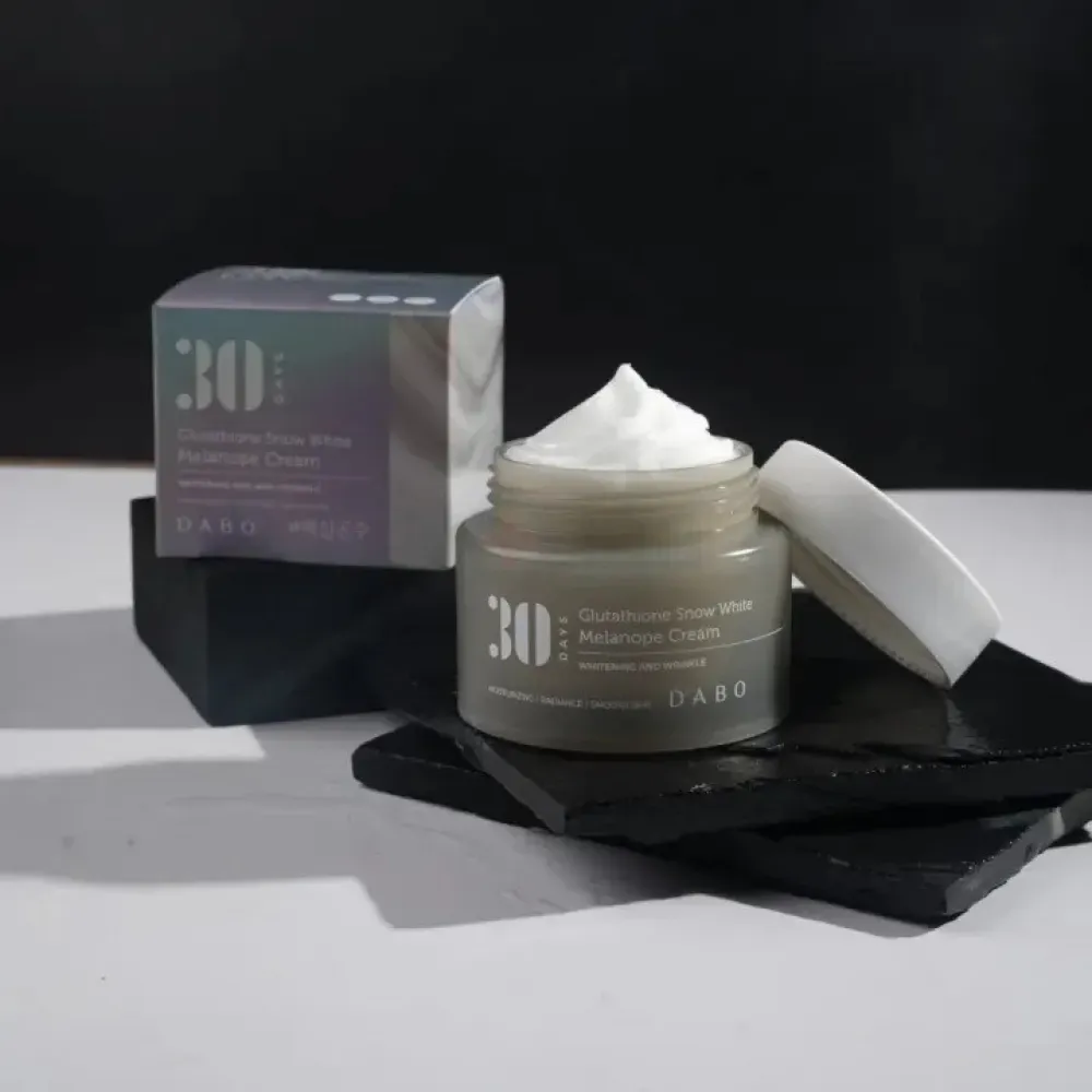 Dabo 30 Days Glutathione Snow White Melanope Cream 100ml  