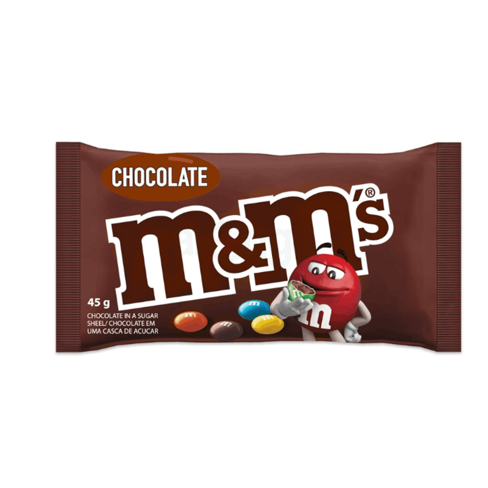 M&Ms Milk Chocolate 45g  